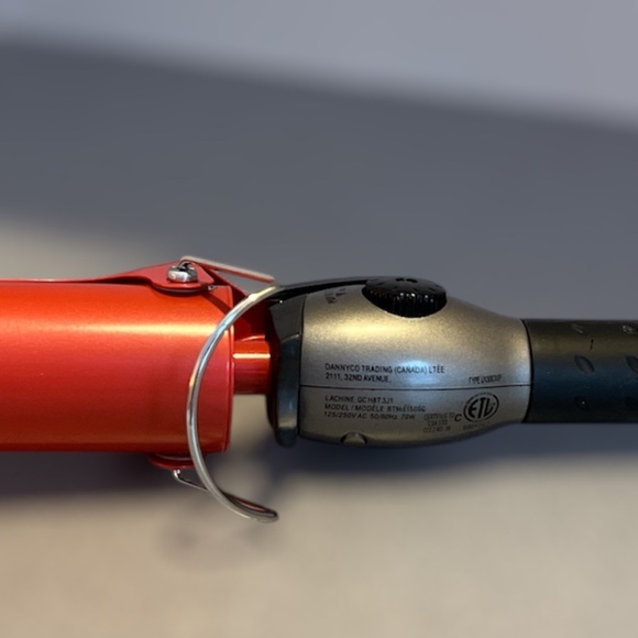 VGUC BaByliss Pro Tourmaline 500 Spring Curling Iron 1.5" - Picture 7 of 11